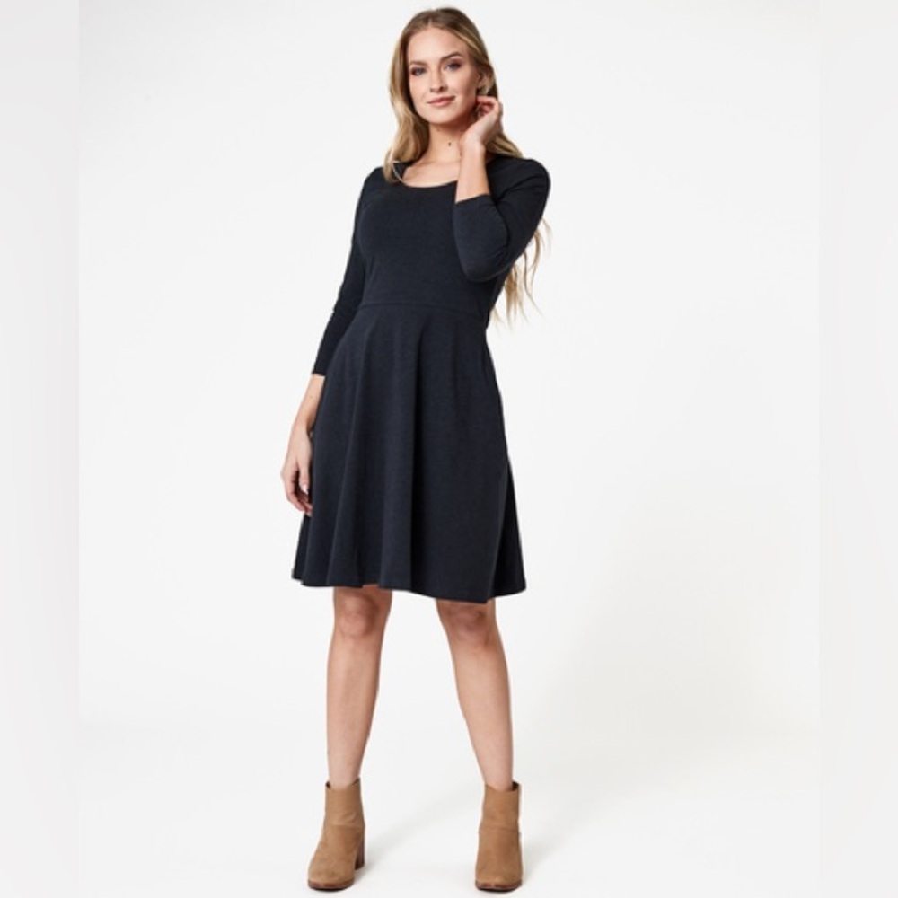 Pact Fit and Flare Dress